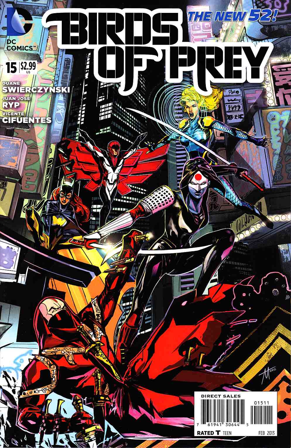 Birds Of Prey #15 [DC Comic] THUMBNAIL