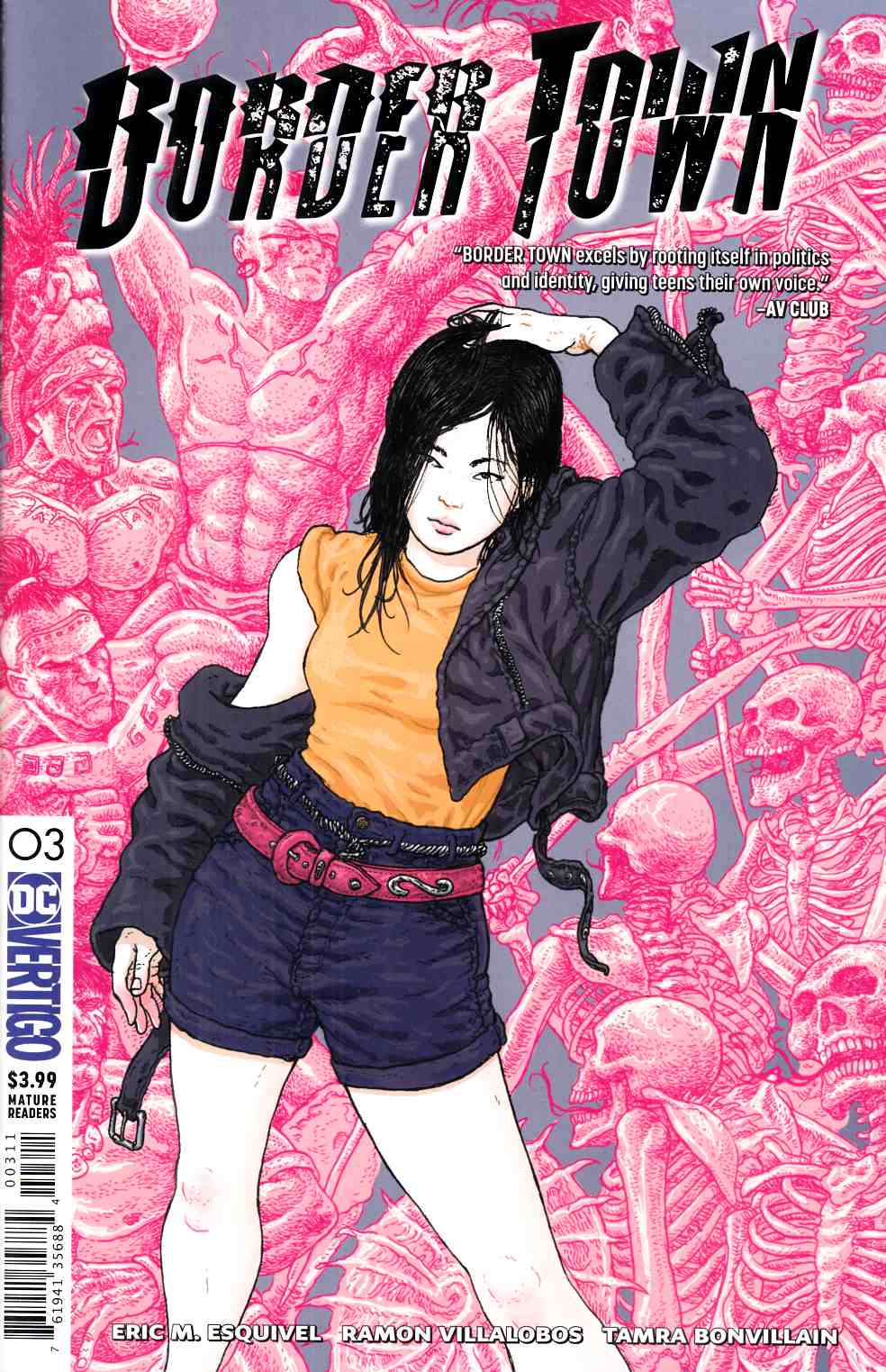 Border Town #3 Near Mint (9.4) [DC Comic] THUMBNAIL