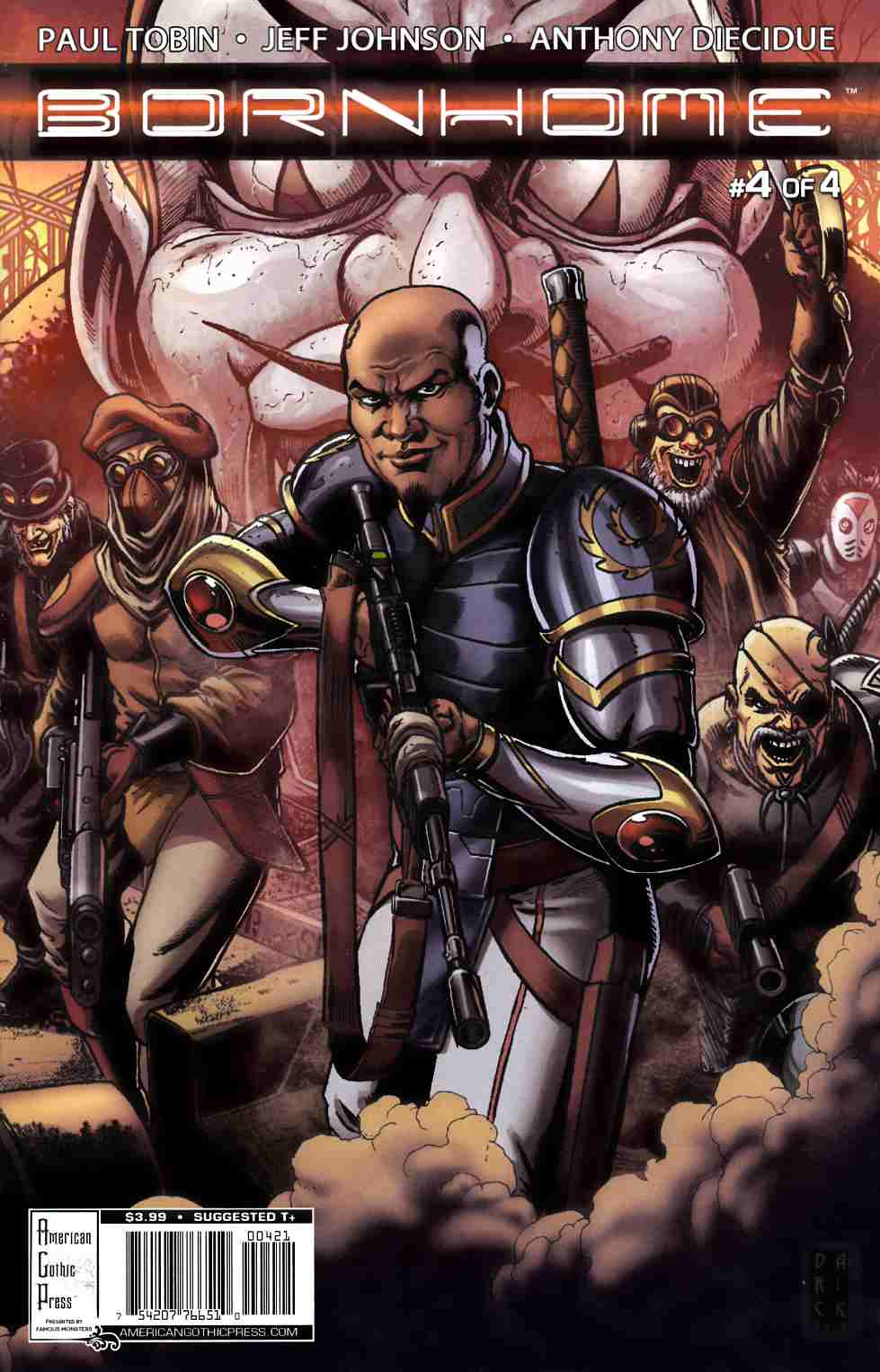 Fm Presents Bornhome #4 Cover B- Robertson [American Gothic Comic] THUMBNAIL