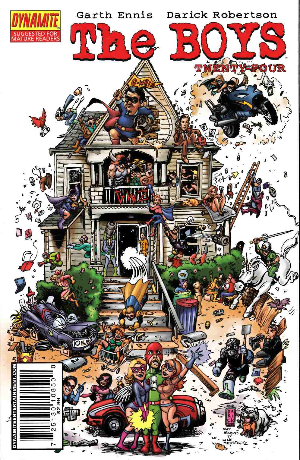 Boys #24 Cover A Very Fine (8.0) [Dynamite Comic] THUMBNAIL