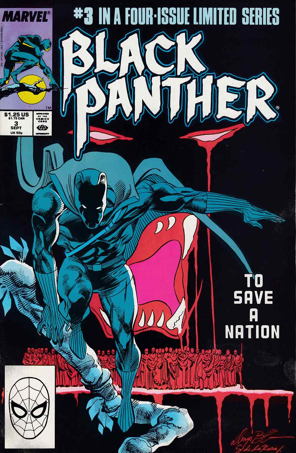 Black Panther #3 Near Mint (9.4) [Marvel Comic] LARGE