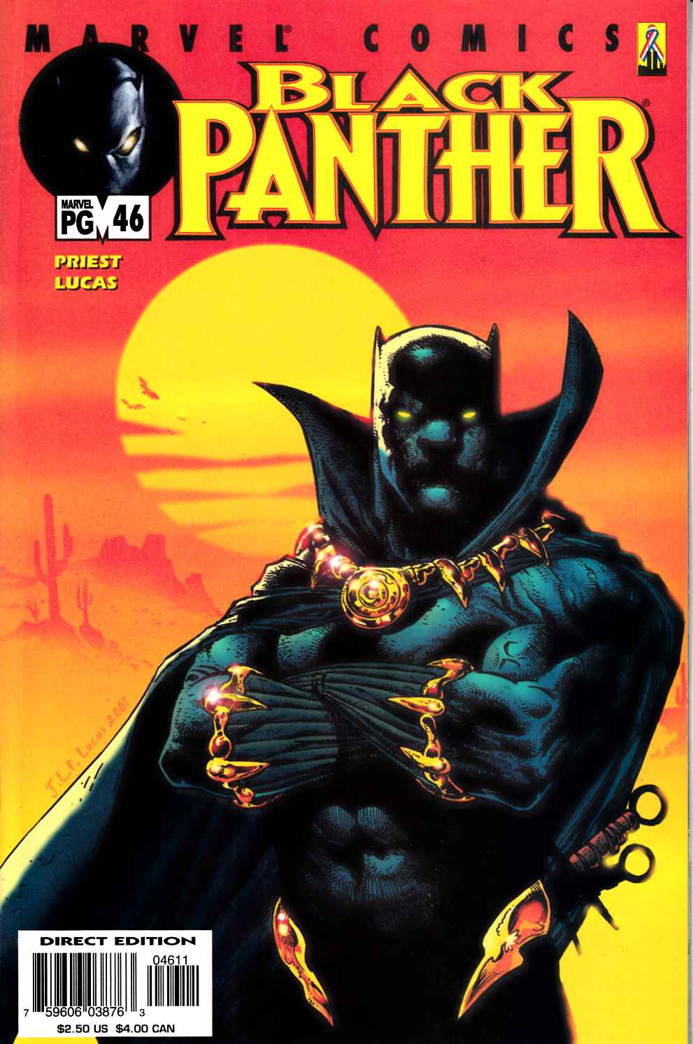 Black Panther #46 Very Fine Minus (7.5) [Marvel Comic] THUMBNAIL