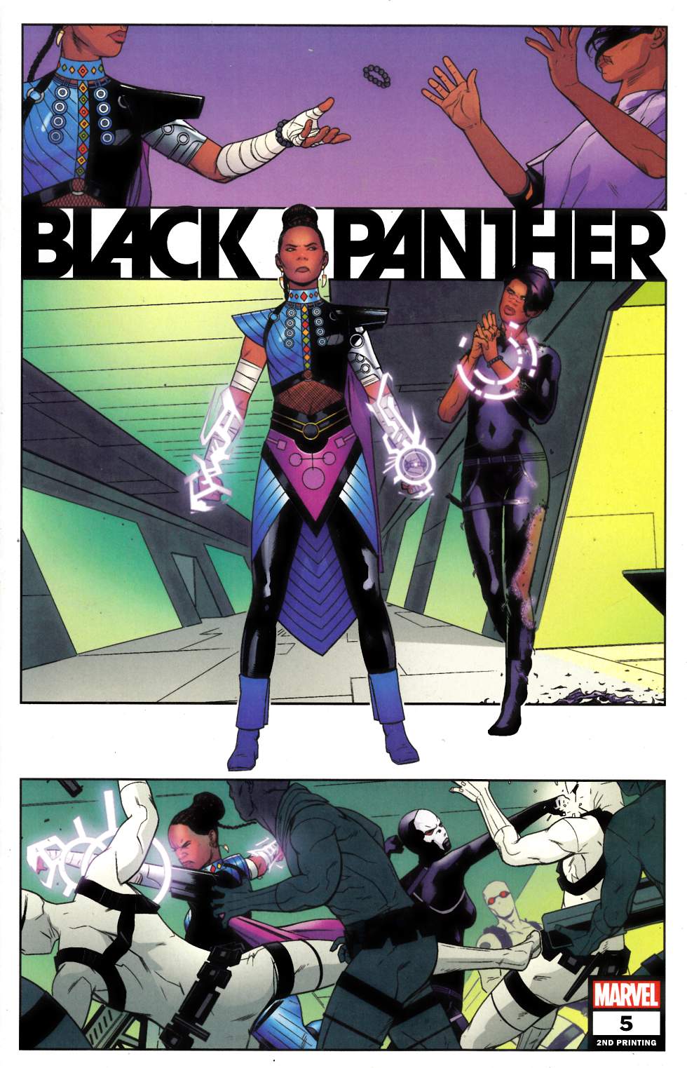 Black Panther #5 Second Printing Near Mint (9.4) [Marvel Comic] THUMBNAIL