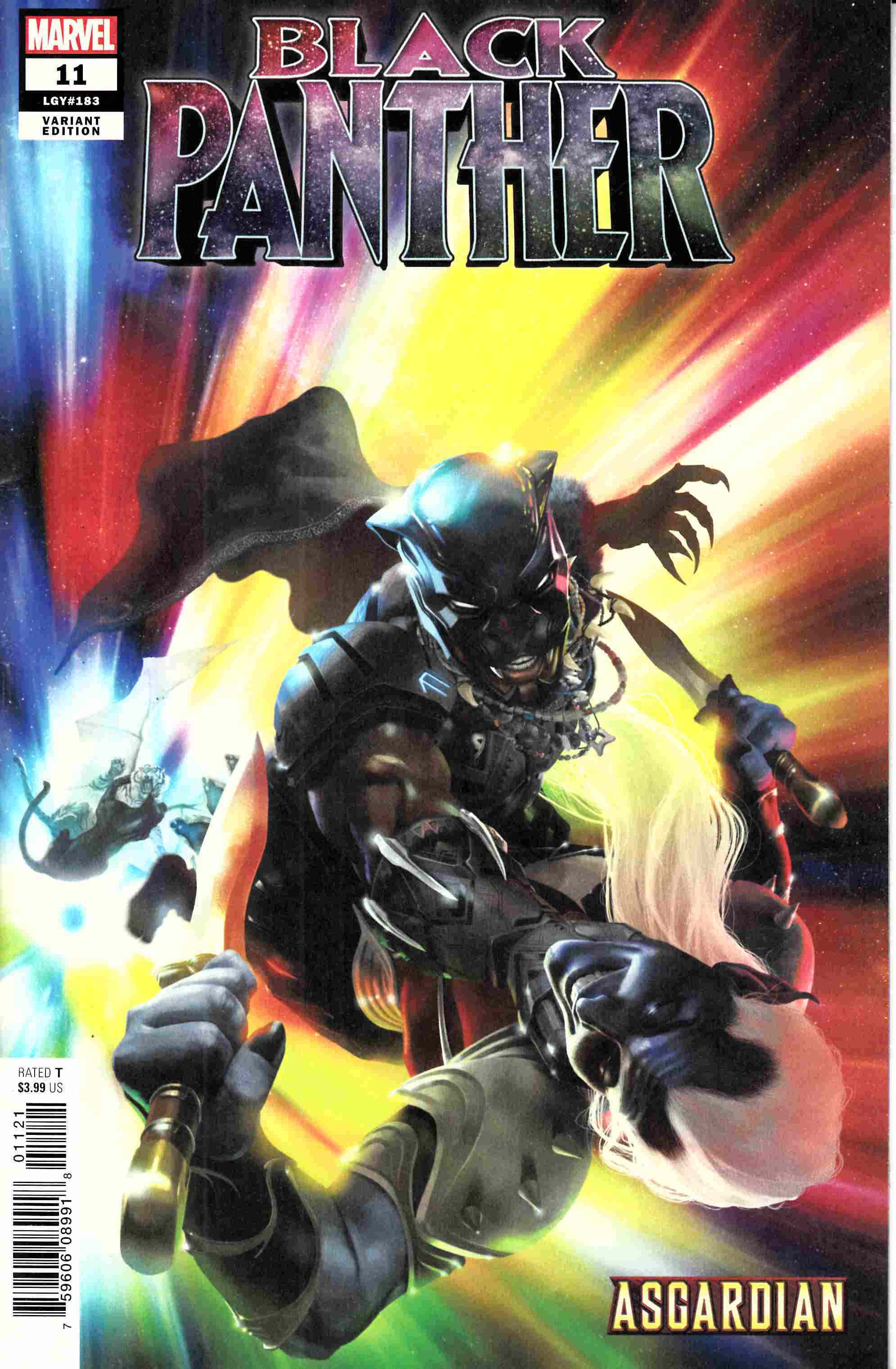 Black Panther #11 Asgardian Variant Cover (8.0) [Marvel Comic]
