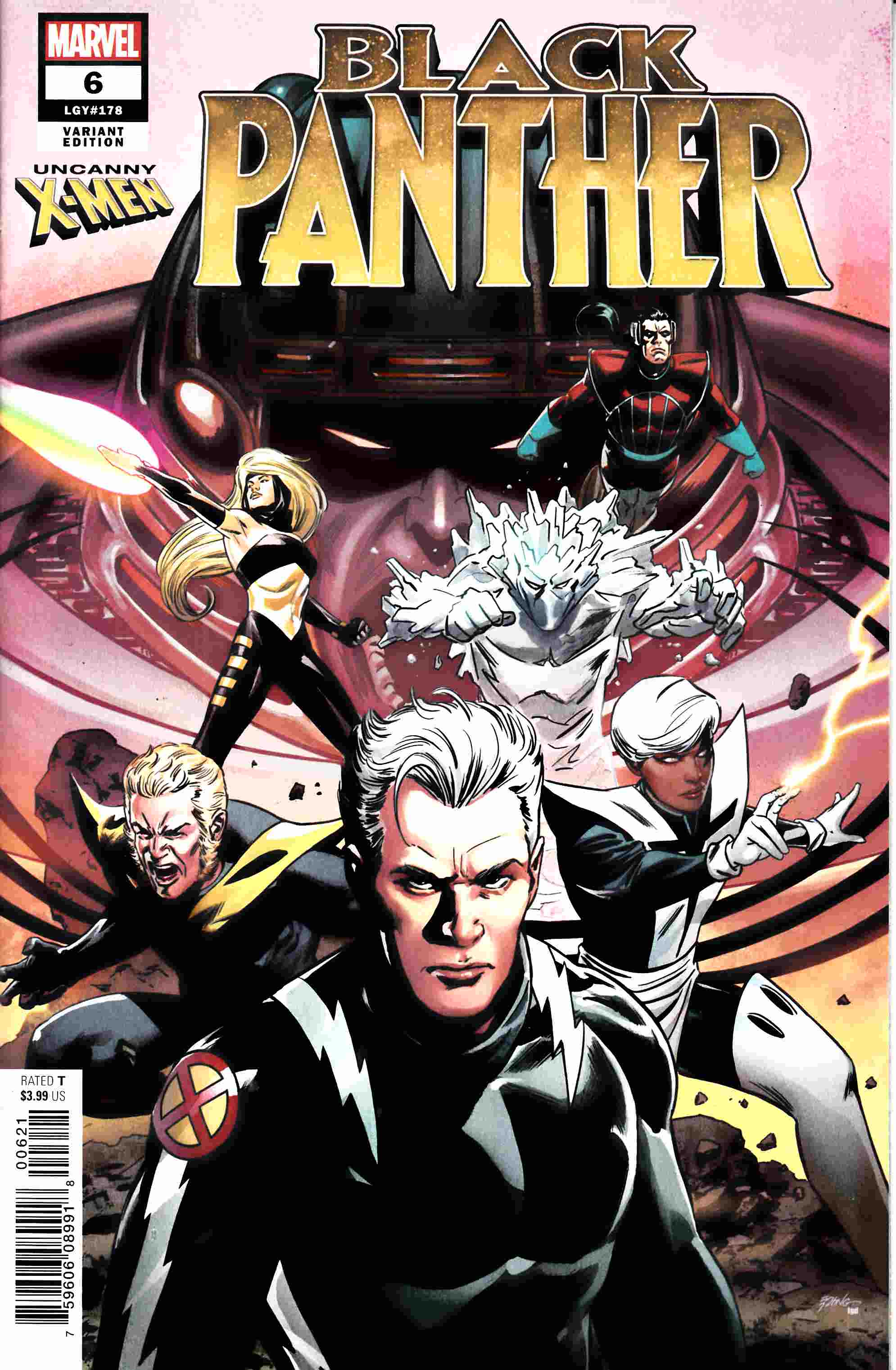 Black Panther #6 Uncanny X-Men Variant Cover Near Mint (9.4) [Marvel Comic] LARGE