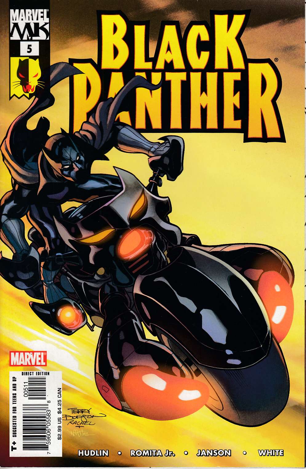 Black Panther #5 Very Fine (8.0) [Marvel Comic] THUMBNAIL