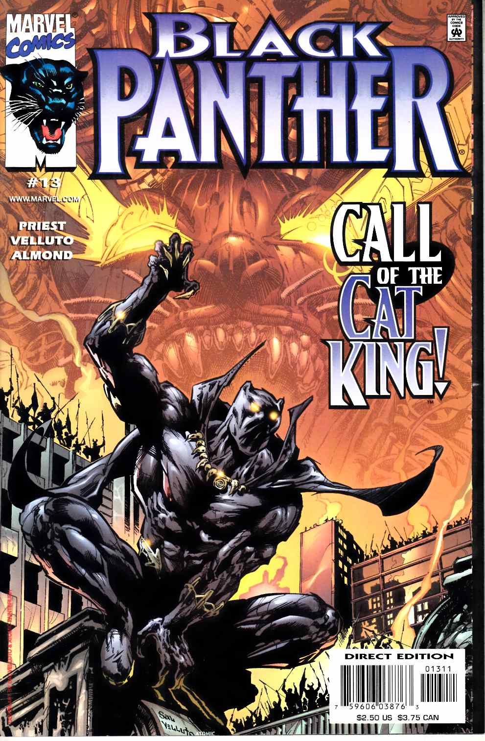 Black Panther #13 Near Mint (9.4) [Marvel Comic] LARGE