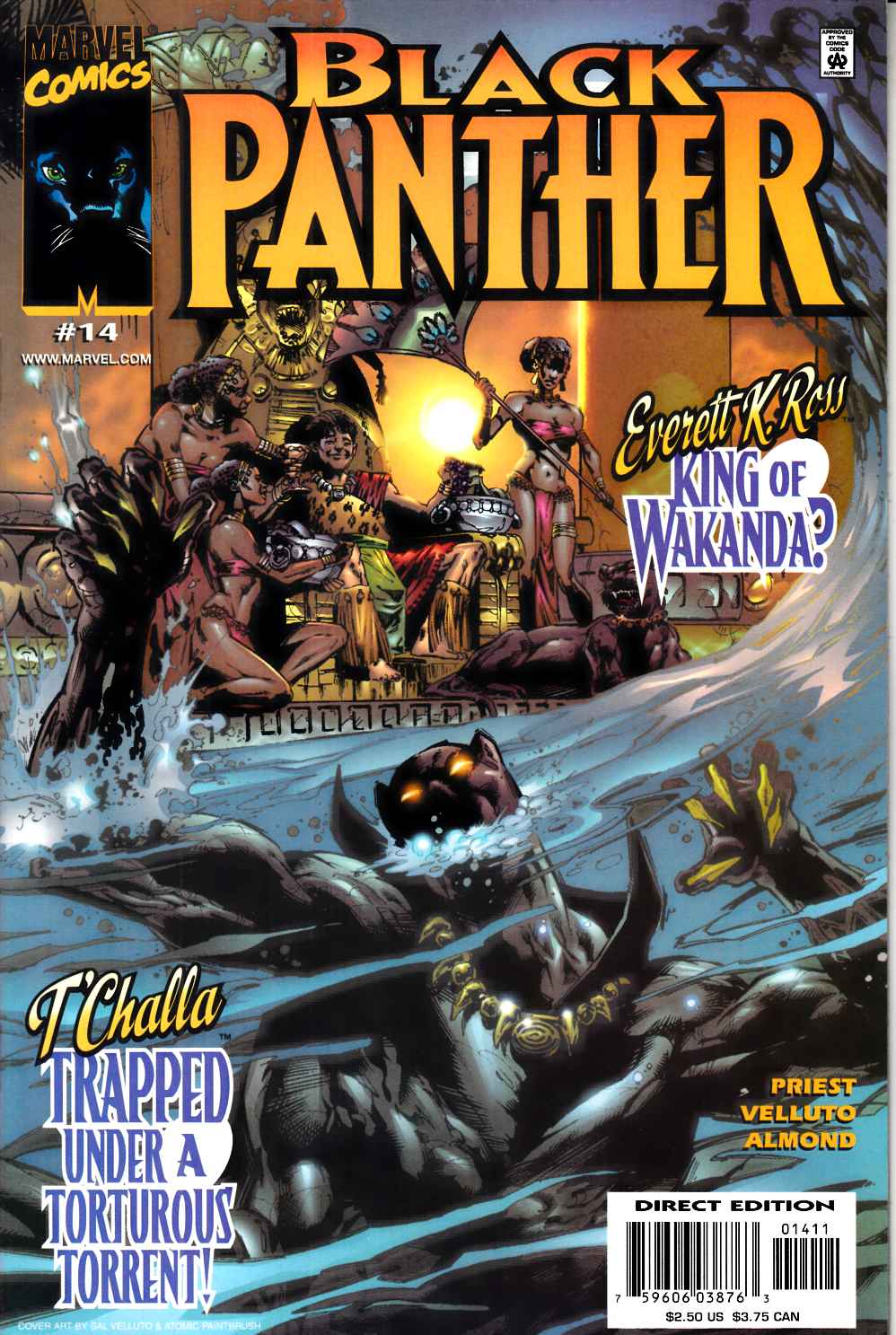 Black Panther #14 Very Fine (8.0) [Marvel Comic] LARGE