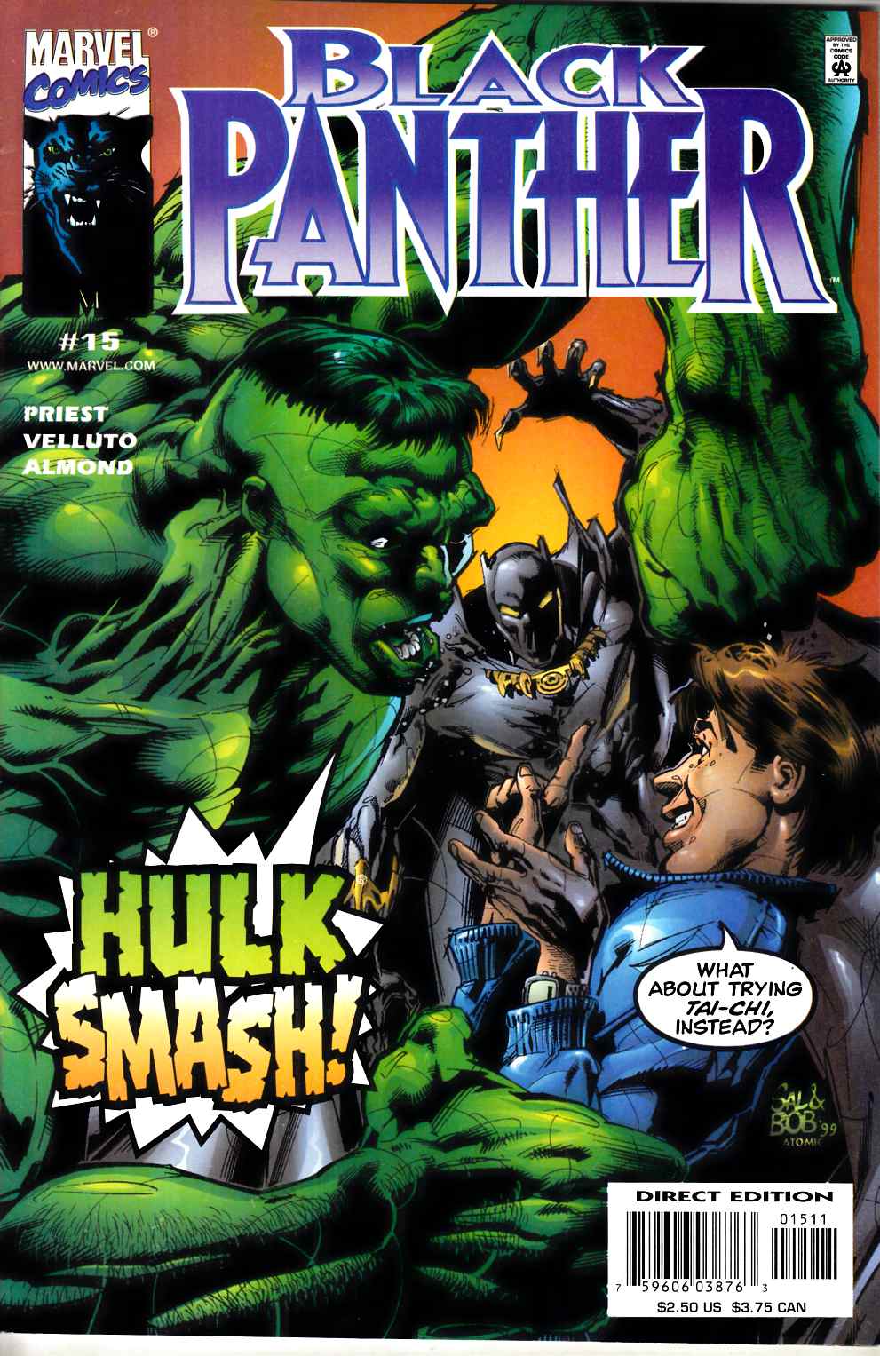 Black Panther #15 Near Mint (9.4) [Marvel Comic] LARGE