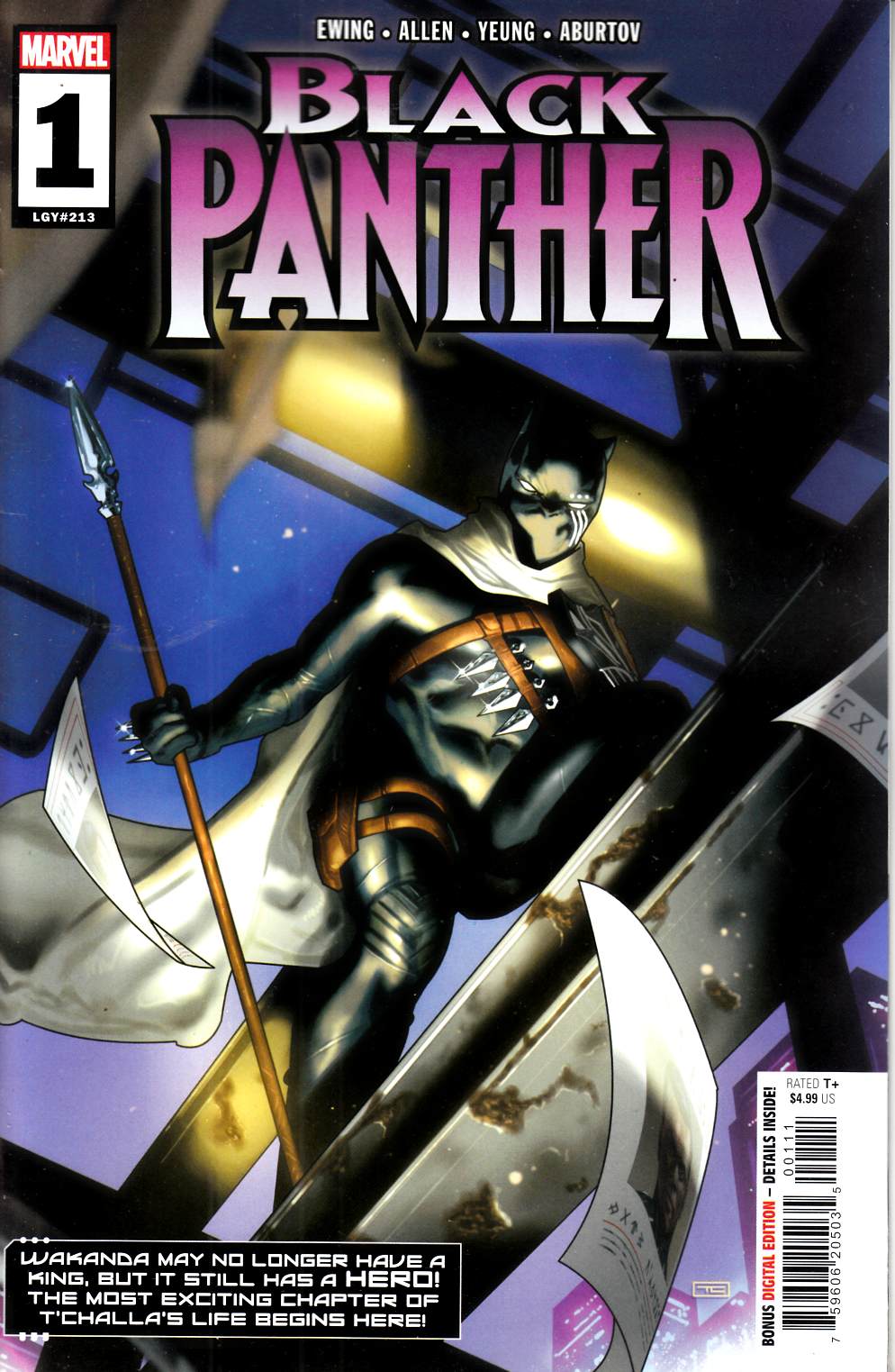 Black Panther #1 Near Mint (9.4) [Marvel Comic] LARGE