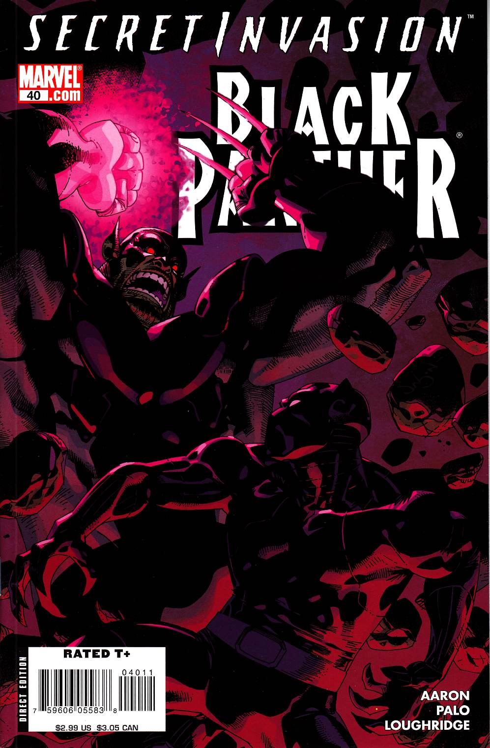 Black Panther #40 Very Fine (8.0) [Marvel Comic] LARGE