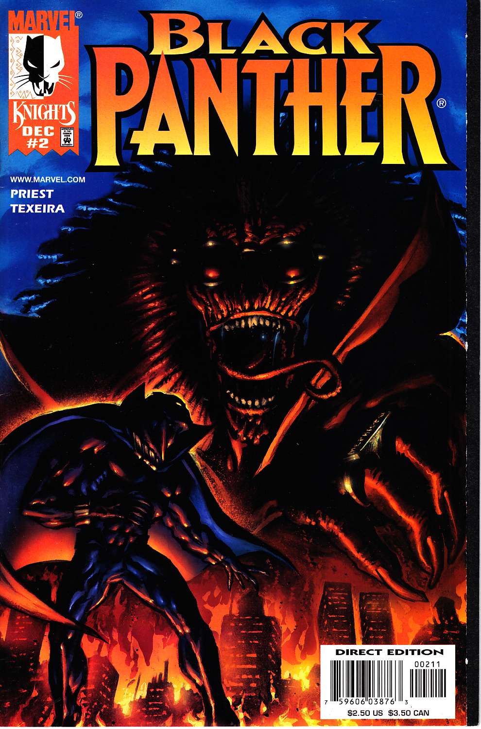 Black Panther #2 Near Mint Minus (9.2) [Marvel Comic] THUMBNAIL