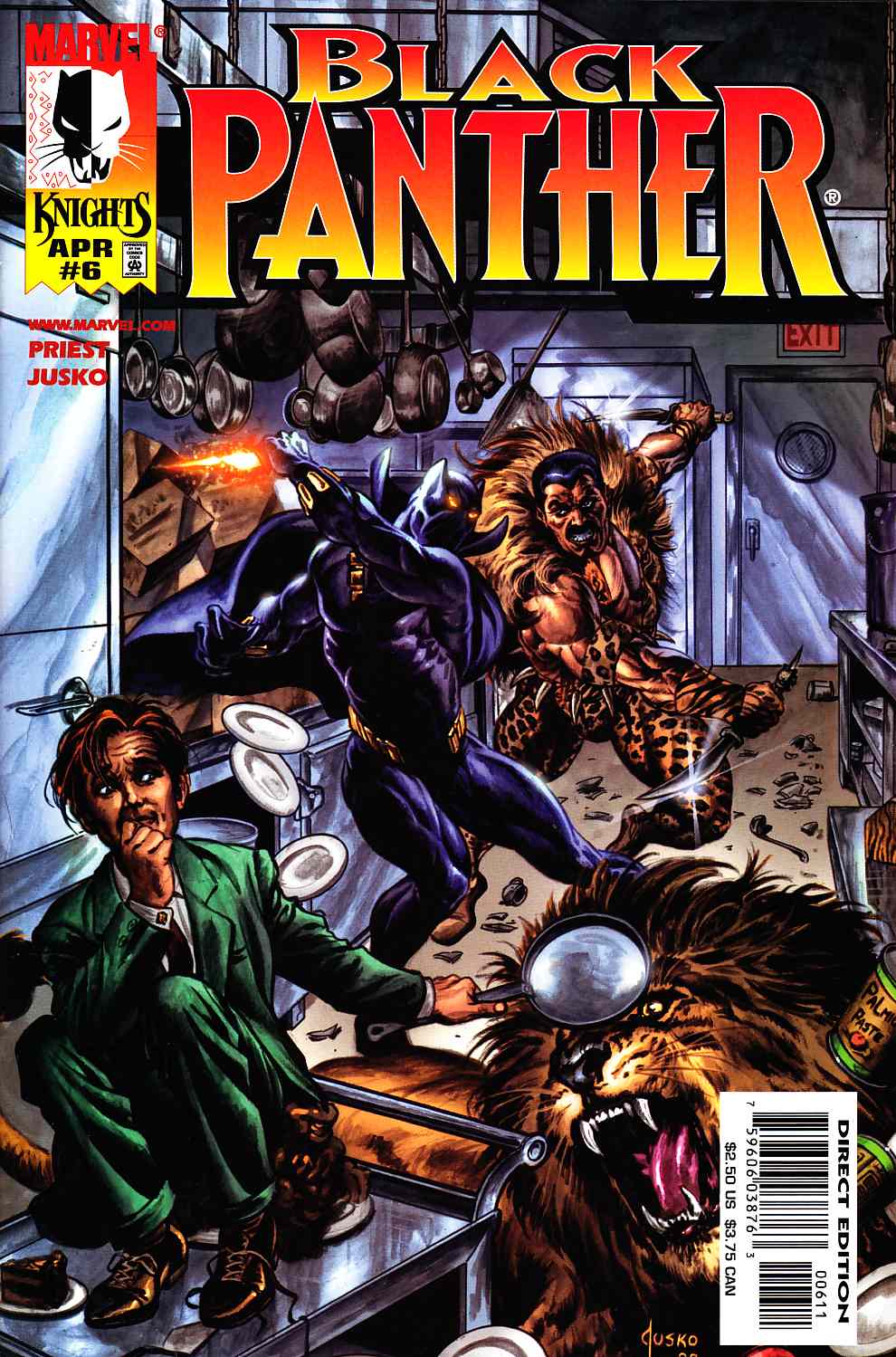 Black Panther #6 Near Mint (9.4) [Marvel Comic] THUMBNAIL