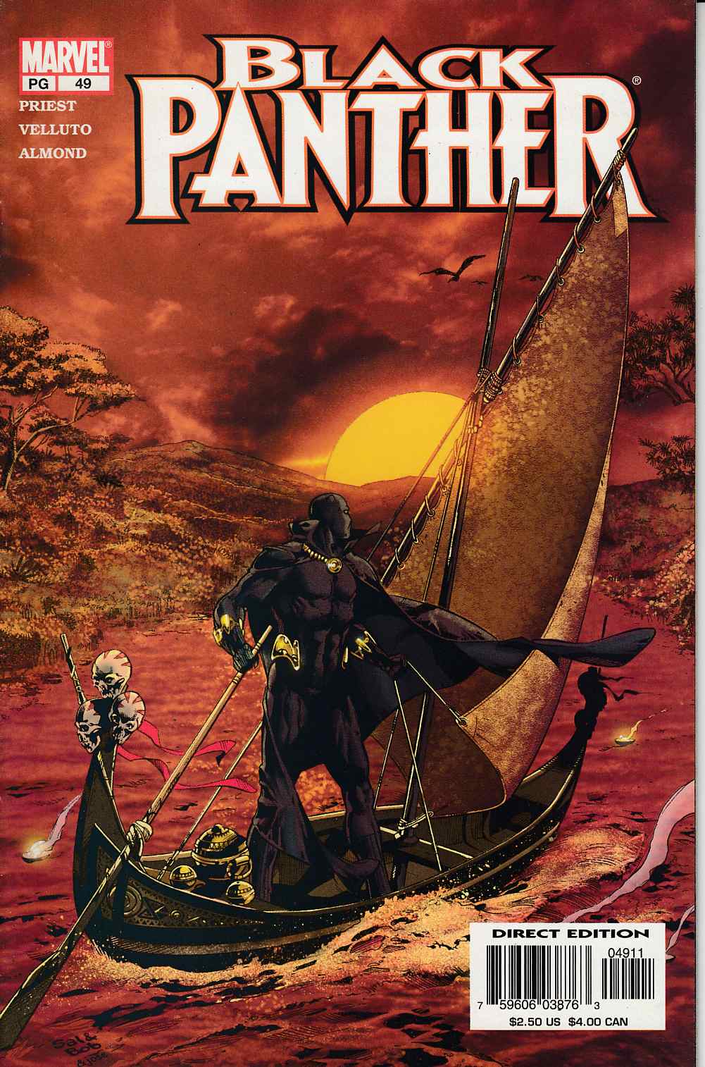 Black Panther #49 Near Mint (9.4) [Marvel Comic] LARGE