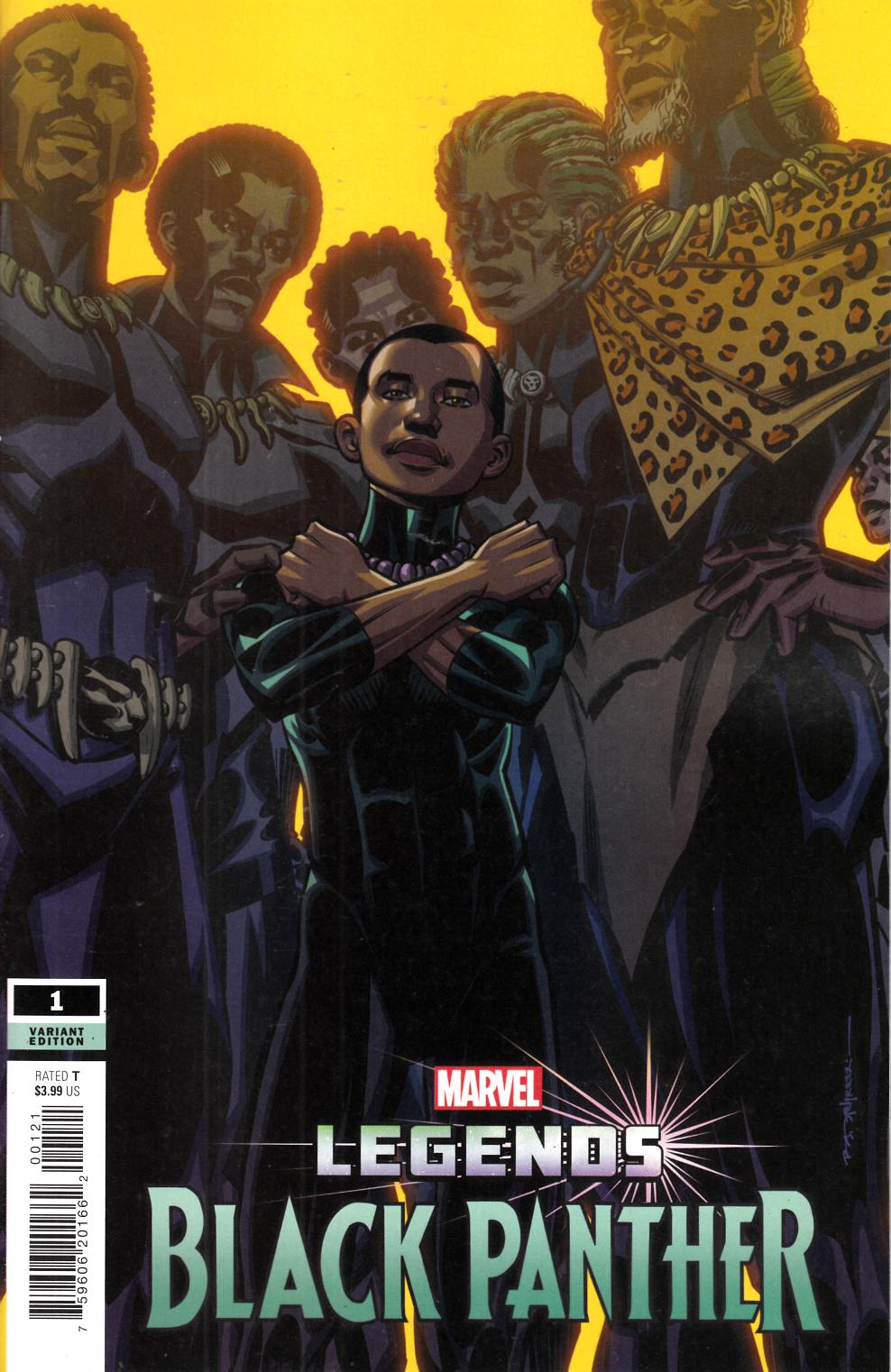Black Panther Legends #1 Stelfreeze Variant Cover Near Mint (9.4) [Marvel Comic] THUMBNAIL