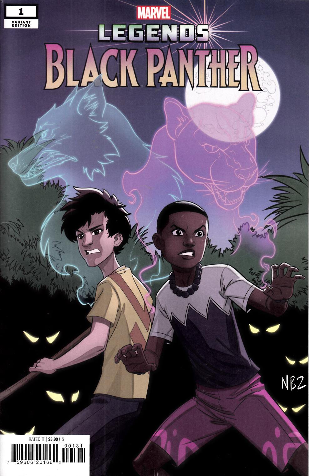 Black Panther Legends #1 Blake II Variant Cover Near Mint (9.4) [Marvel Comic] LARGE