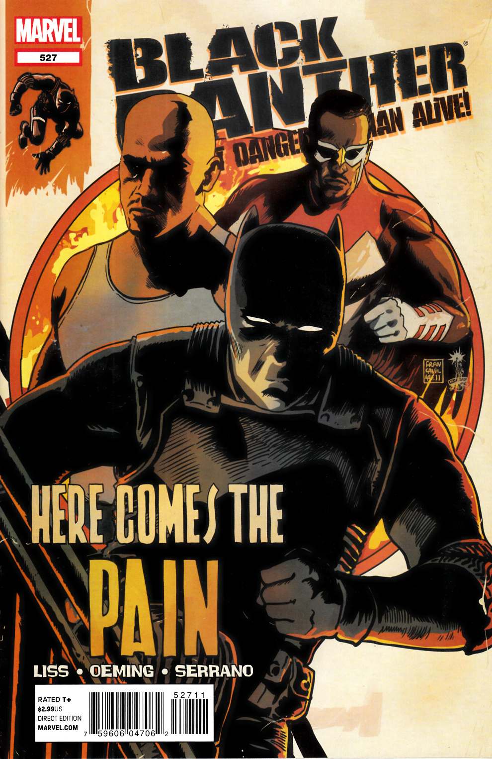 Black Panther Most Dangerous Man Alive #527 Very Fine (8.0) [Marvel Comic] LARGE