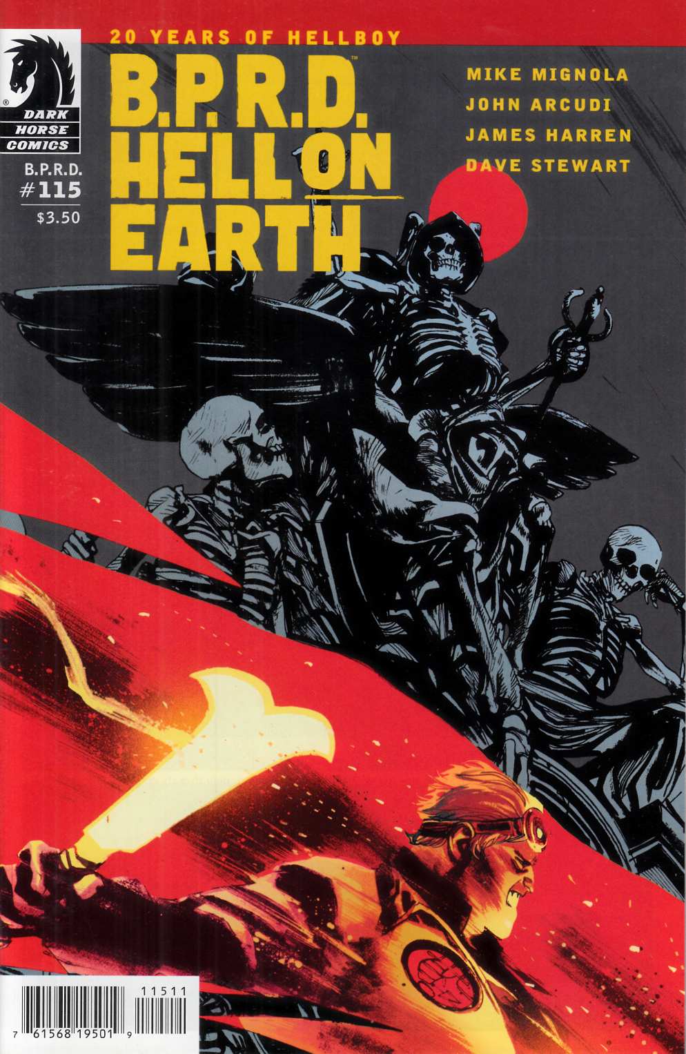 BPRD Hell on Earth #115 Near Mint (9.4) [Dark Horse Comic] THUMBNAIL