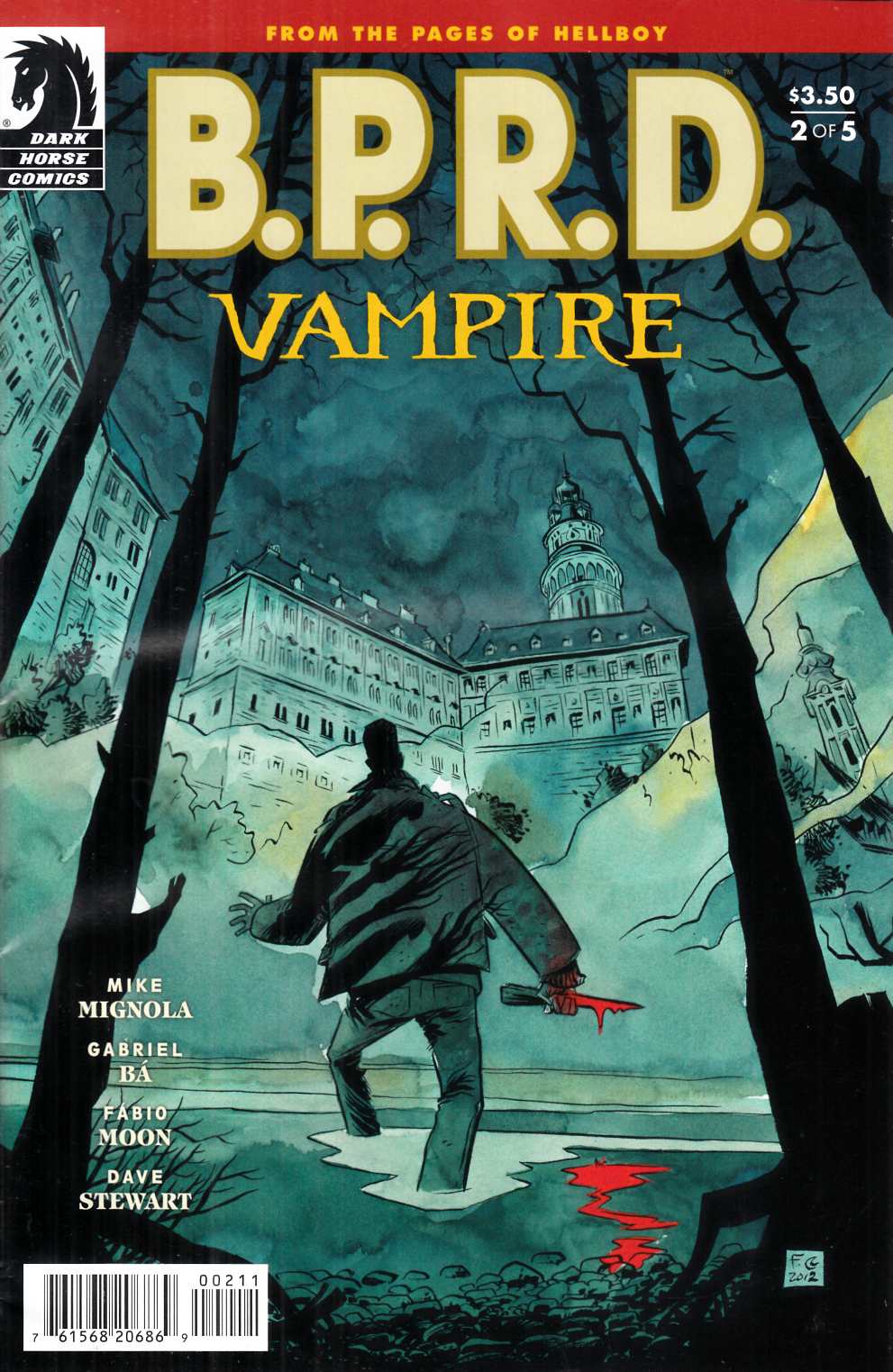 BPRD Vampire #2 Fine (6.0) [Dark Horse Comic] THUMBNAIL