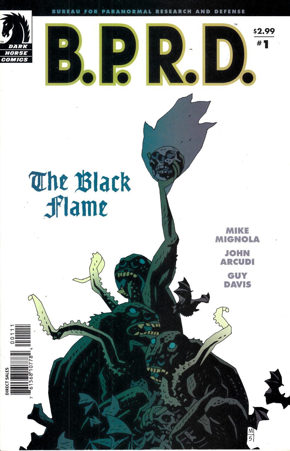 BPRD The Black Flame #1 Near Mint (9.4) [Dark Horse Comic] THUMBNAIL