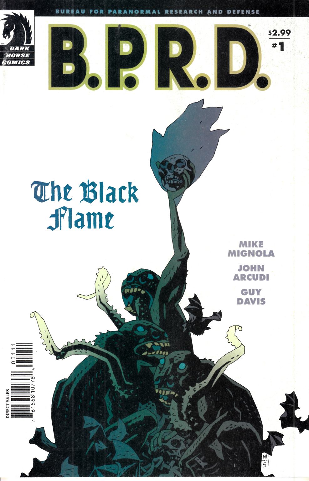 BPRD The Black Flame #1 Fine (6.0) [Dark Horse Comic] THUMBNAIL