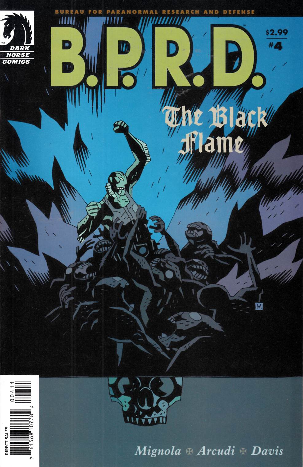 BPRD The Black Flame #4 Near Mint (9.4) [Dark Horse Comic] THUMBNAIL