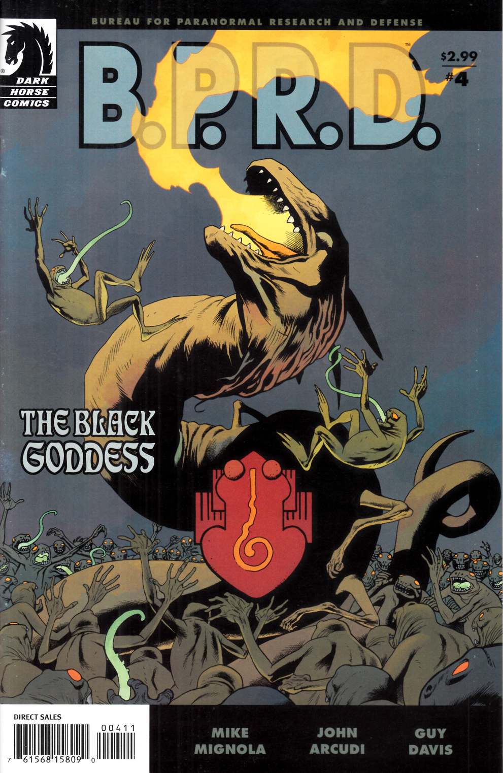 BPRD Black Goddess #4 Near Mint (9.4) [Dark Horse Comic] LARGE