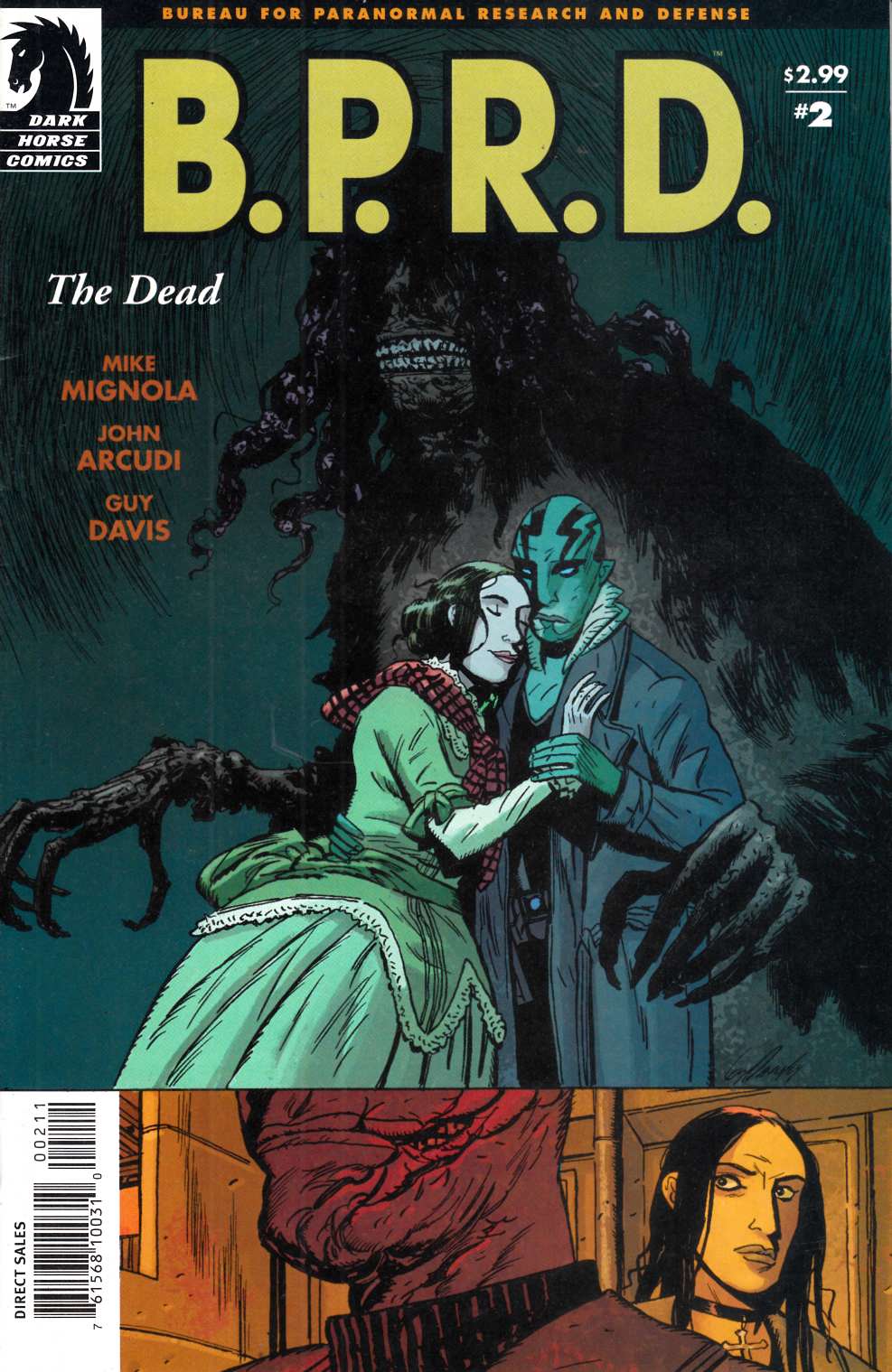 BPRD The Dead #2 Very Fine (8.0) [Dark Horse Comic] LARGE
