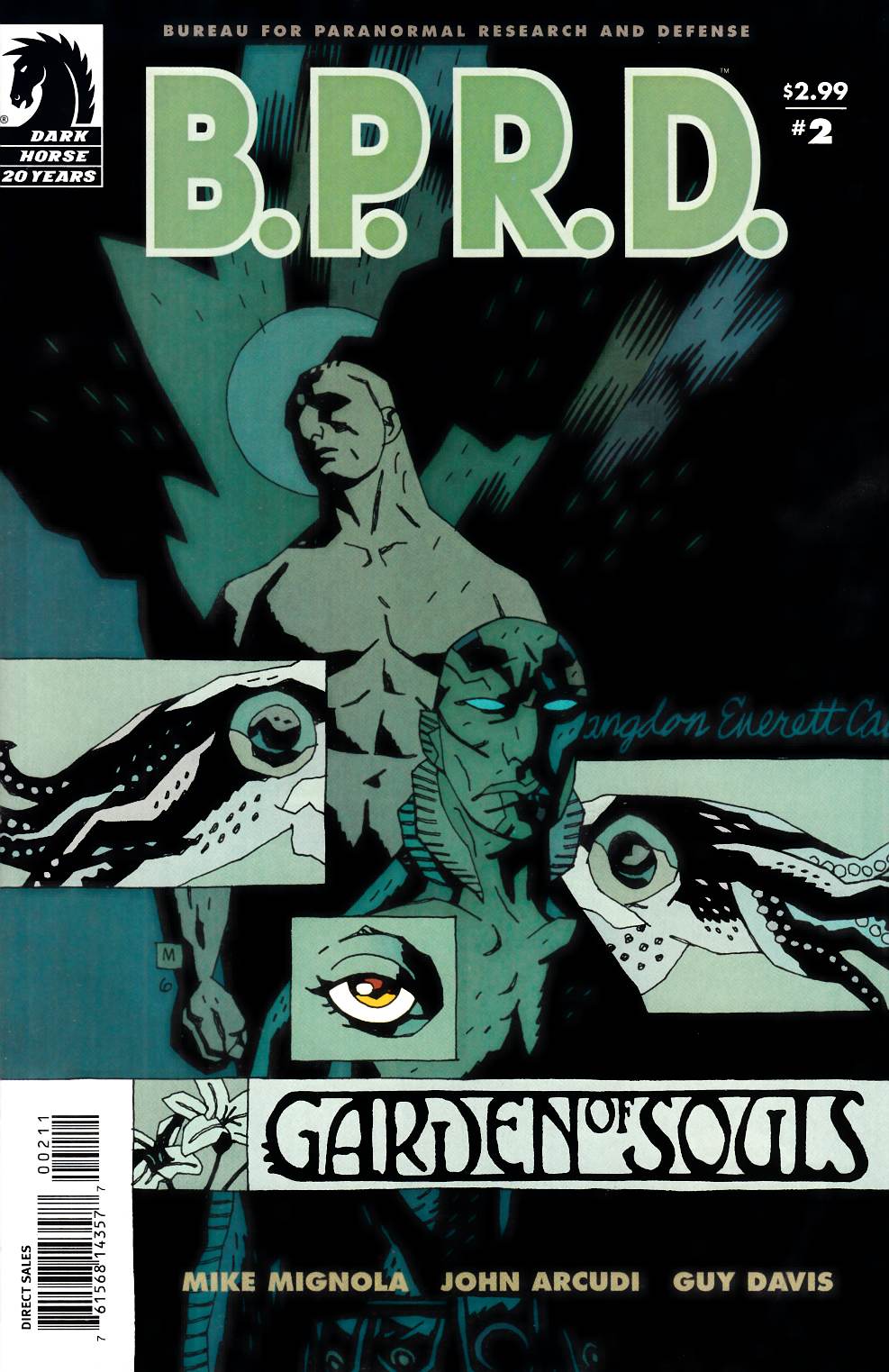 BPRD Garden of Souls #2 Near Mint (9.4)[Dark Horse Comic] LARGE