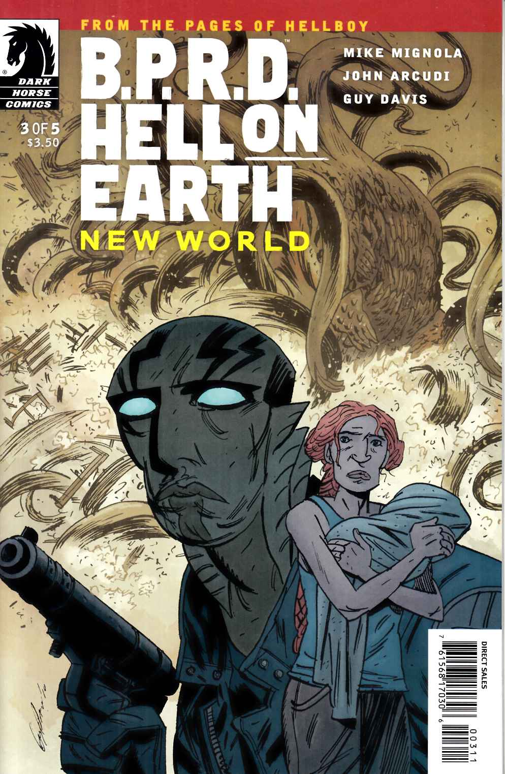 BPRD Hell on Earth New World #3 Near Mint (9.4) [Dark Horse Comic] THUMBNAIL