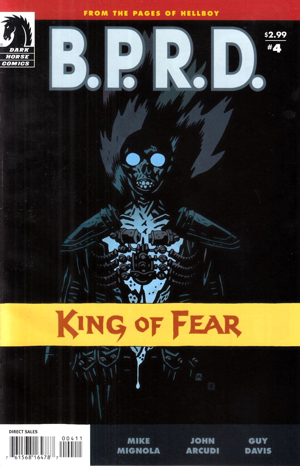 BPRD King of Fear #4 Very Fine (8.0) [Dark Horse Comic] THUMBNAIL