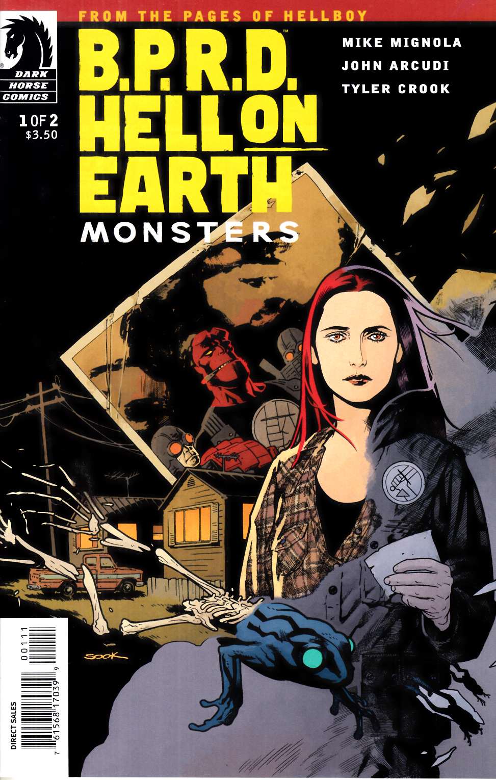 BPRD Hell on Earth Monsters #1 Cover A Near Mint (9.4) [Dark Horse Comic] LARGE