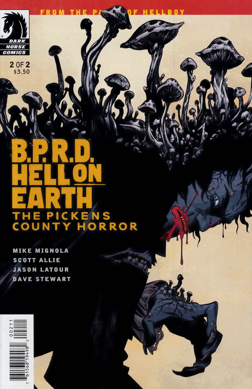 BPRD Hell on Earth Pickens County Horror #2 Very Fine (8.0) [Dark Horse Comic] LARGE