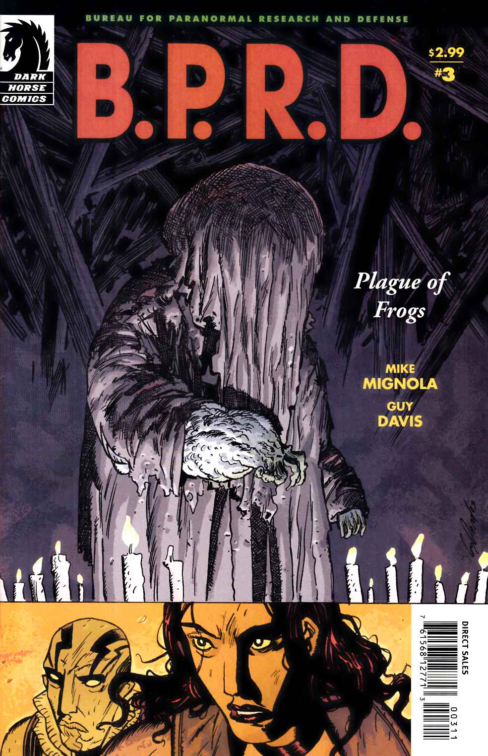 BPRD Plague of Frogs #3 Near Mint (9.4) [Dark Horse Comic] THUMBNAIL