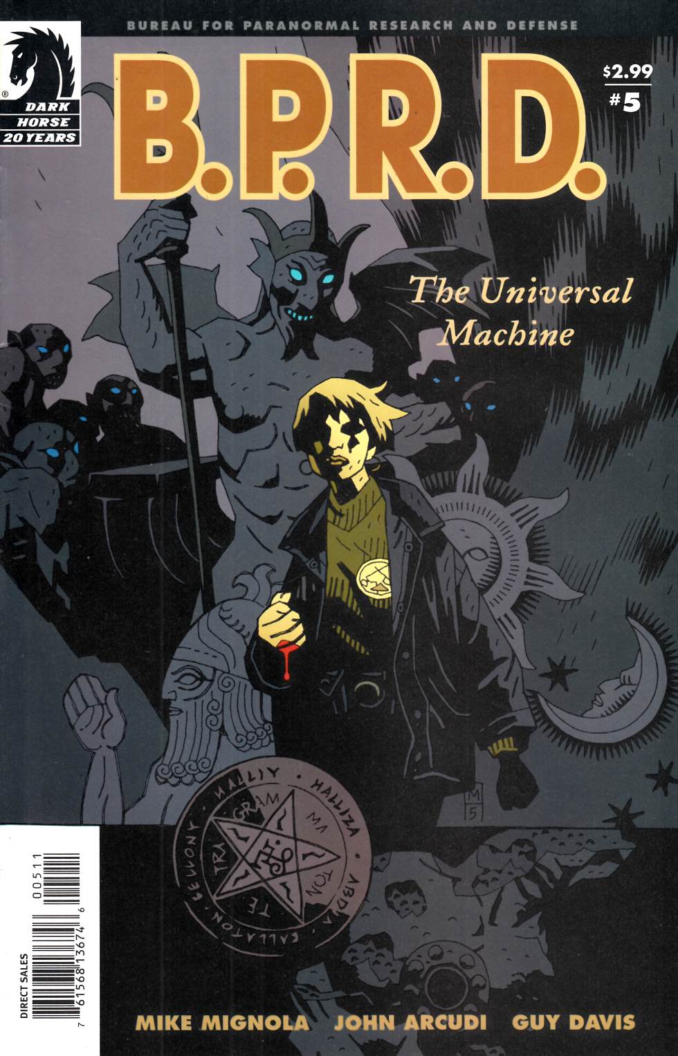BPRD Universal Machine #5 Very Fine (8.0) [Dark Horse Comic] THUMBNAIL