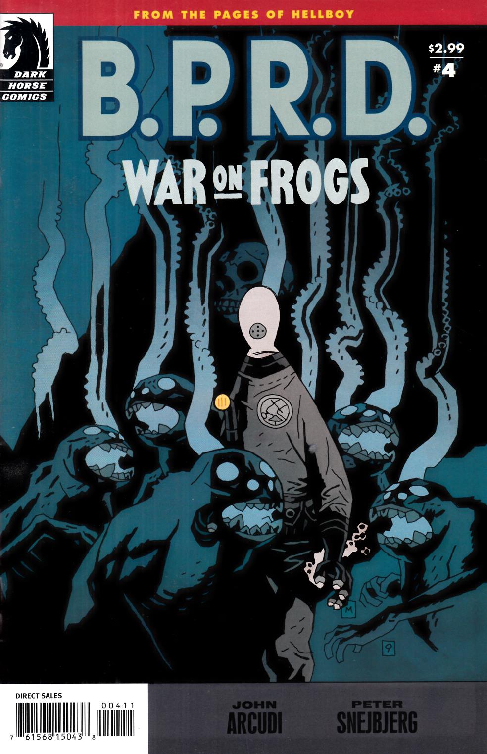 BPRD War on Frogs #4 Near Mint (9.4) [Dark Horse Comic] THUMBNAIL