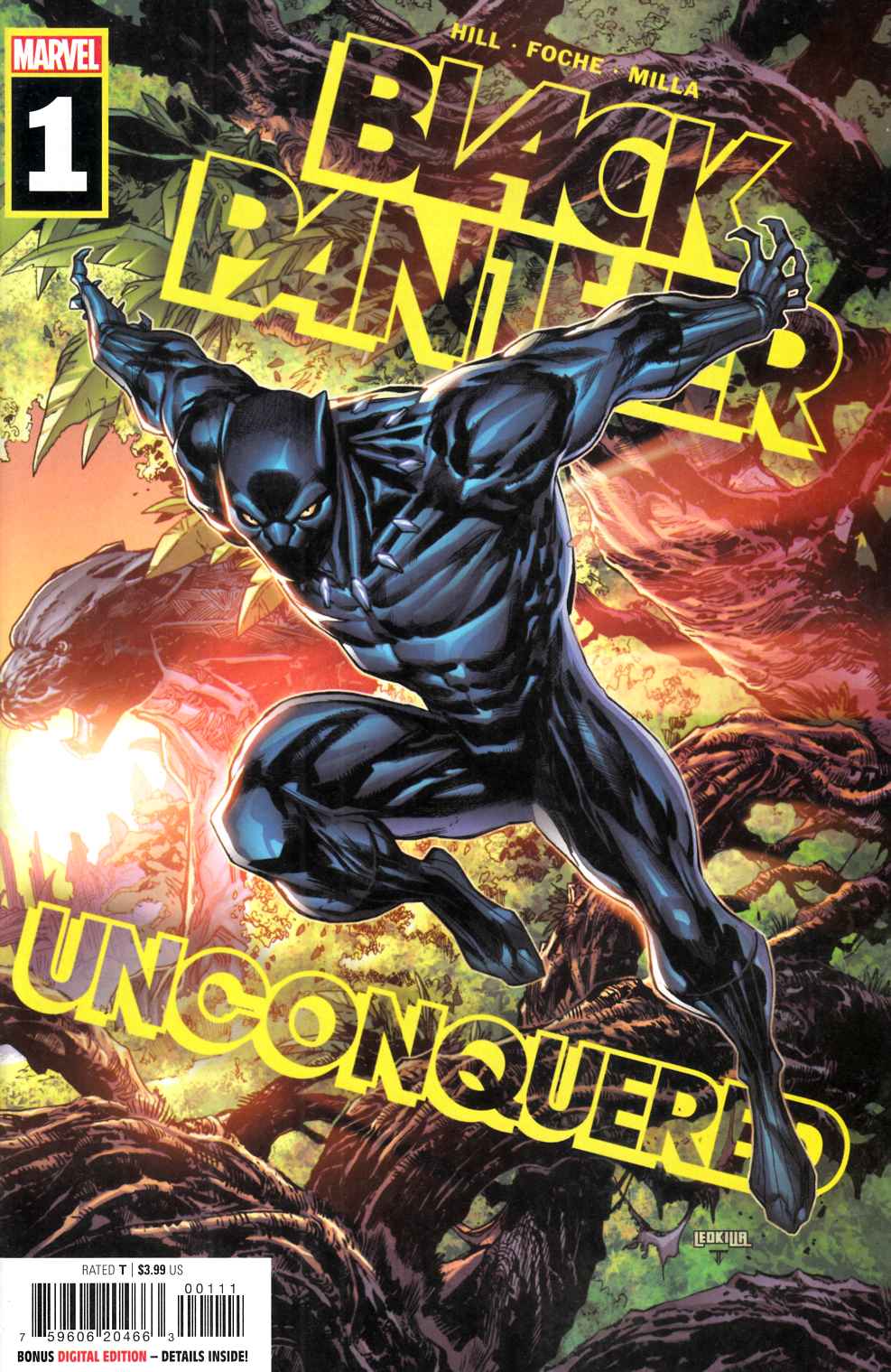 Black Panther Unconquered #1 Near Mint (9.4) [Marvel Comic] THUMBNAIL