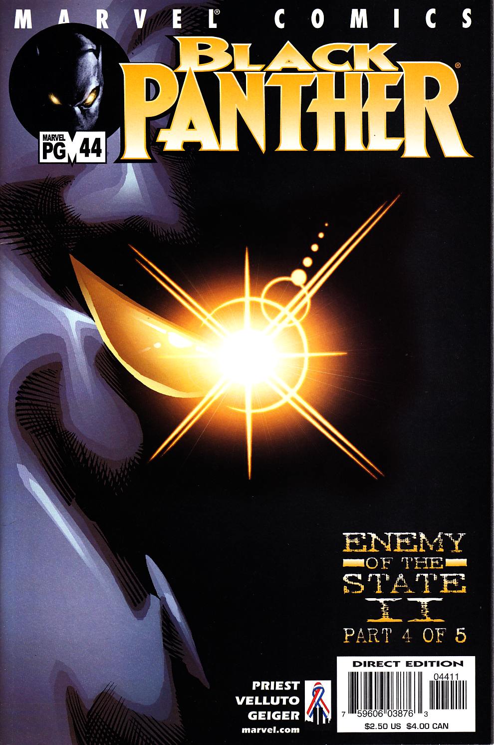 Black Panther #44 Very Fine (8.0) [Marvel Comic] THUMBNAIL