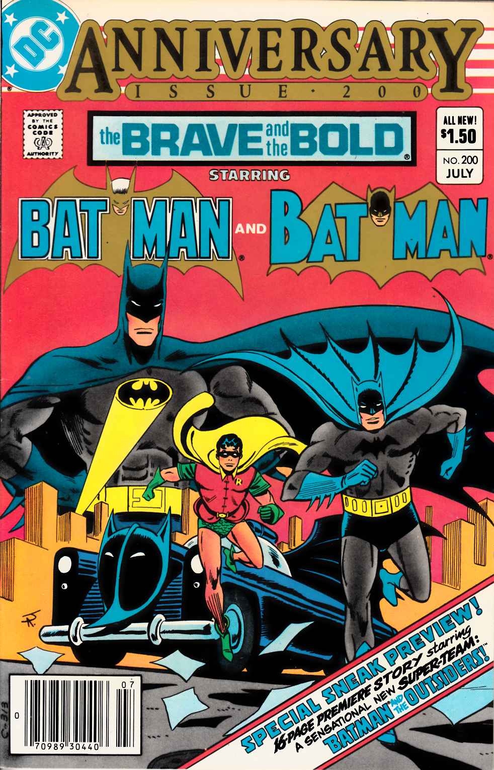 Brave and the Bold #200 Newsstand Edition Very Fine/Near Mint (9.0) [DC Comic] LARGE