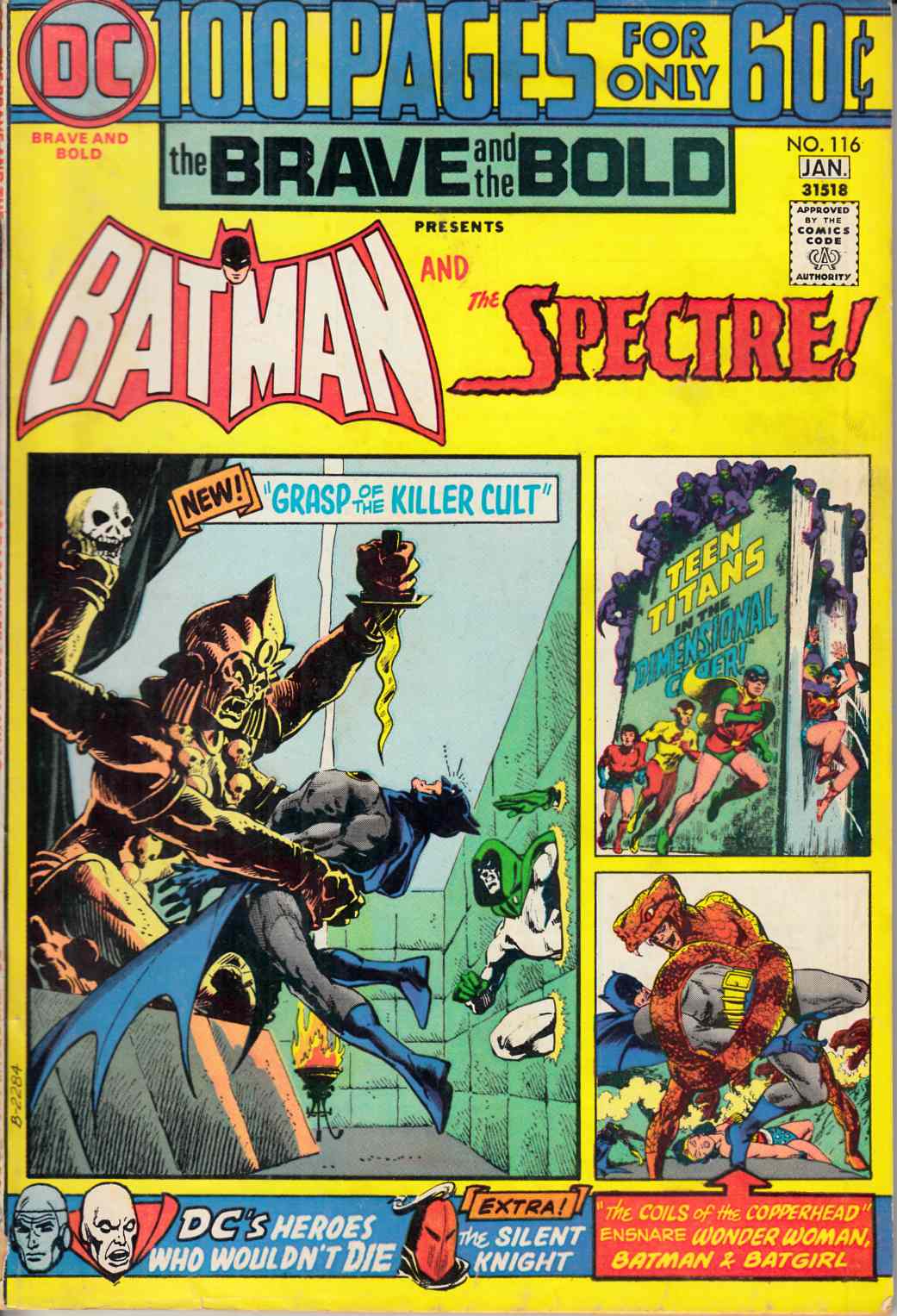 Brave and the Bold #116 Very Good (4.0) [DC Comic] THUMBNAIL