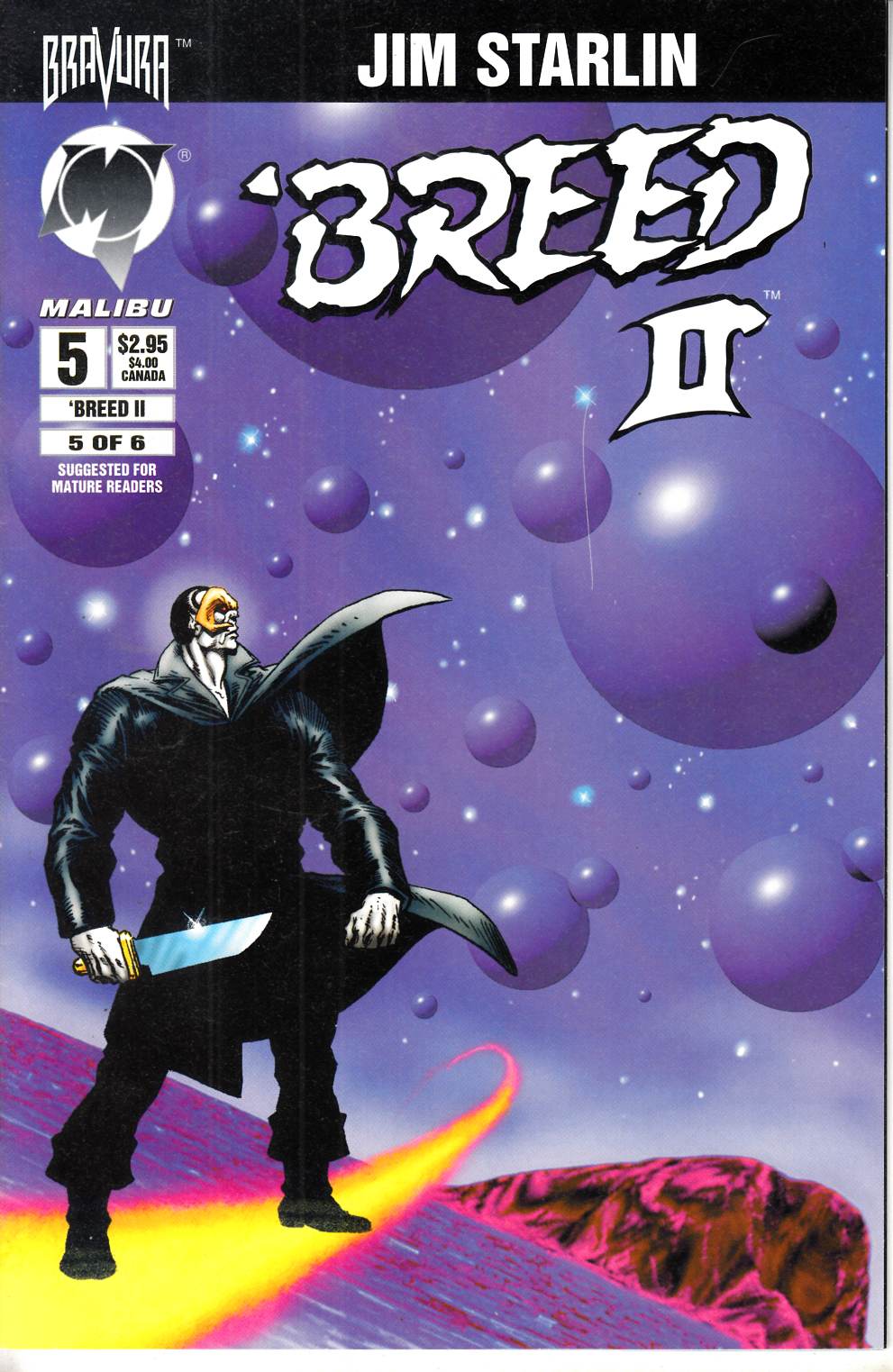 Breed II #5 Very Fine (8.0) [Malibu Comic] THUMBNAIL