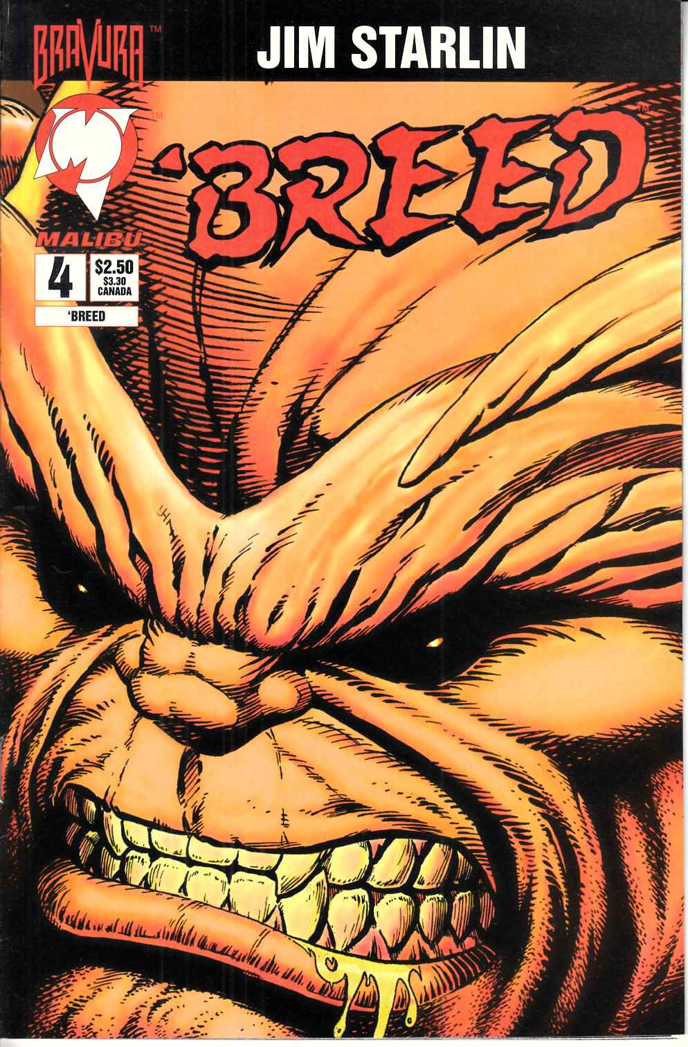 Breed #4 Very Fine (8.0) [Malibu Comic] THUMBNAIL