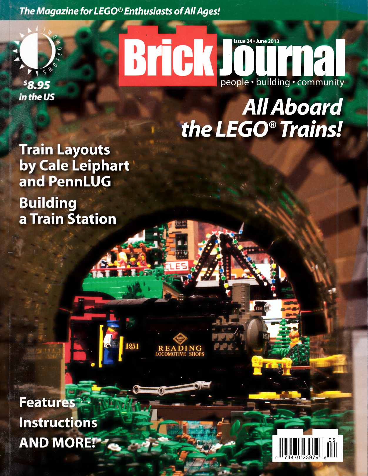Brickjournal Magazine #24 Near Mint (9.4) [TwoMorrows] THUMBNAIL