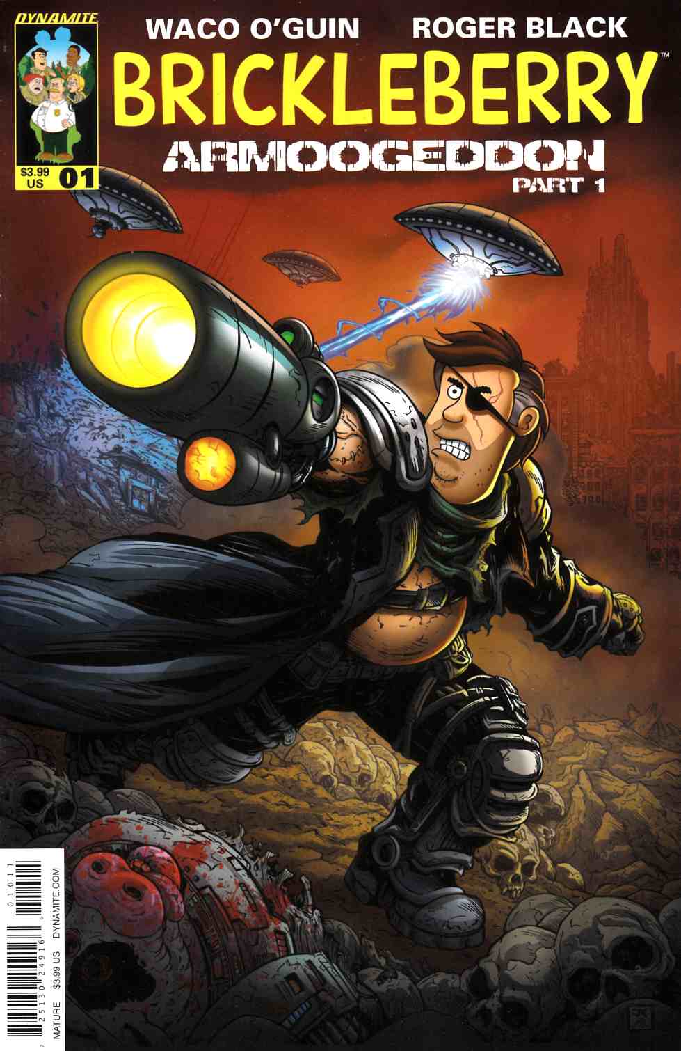 Brickleberry #1 Cover A [Dynamite Comic] THUMBNAIL
