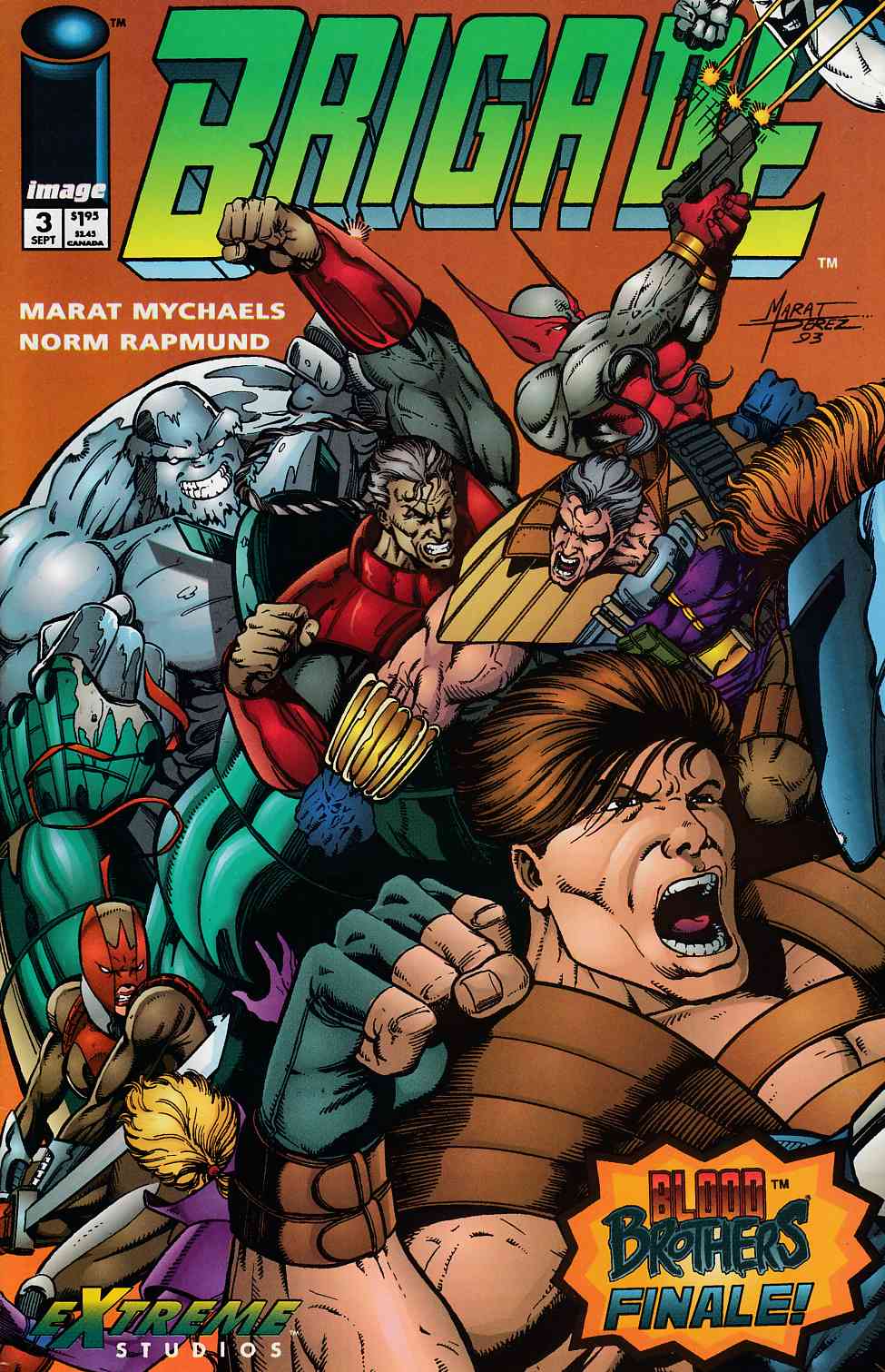 Brigade #3 Very Fine (8.0) [Image Comic] THUMBNAIL