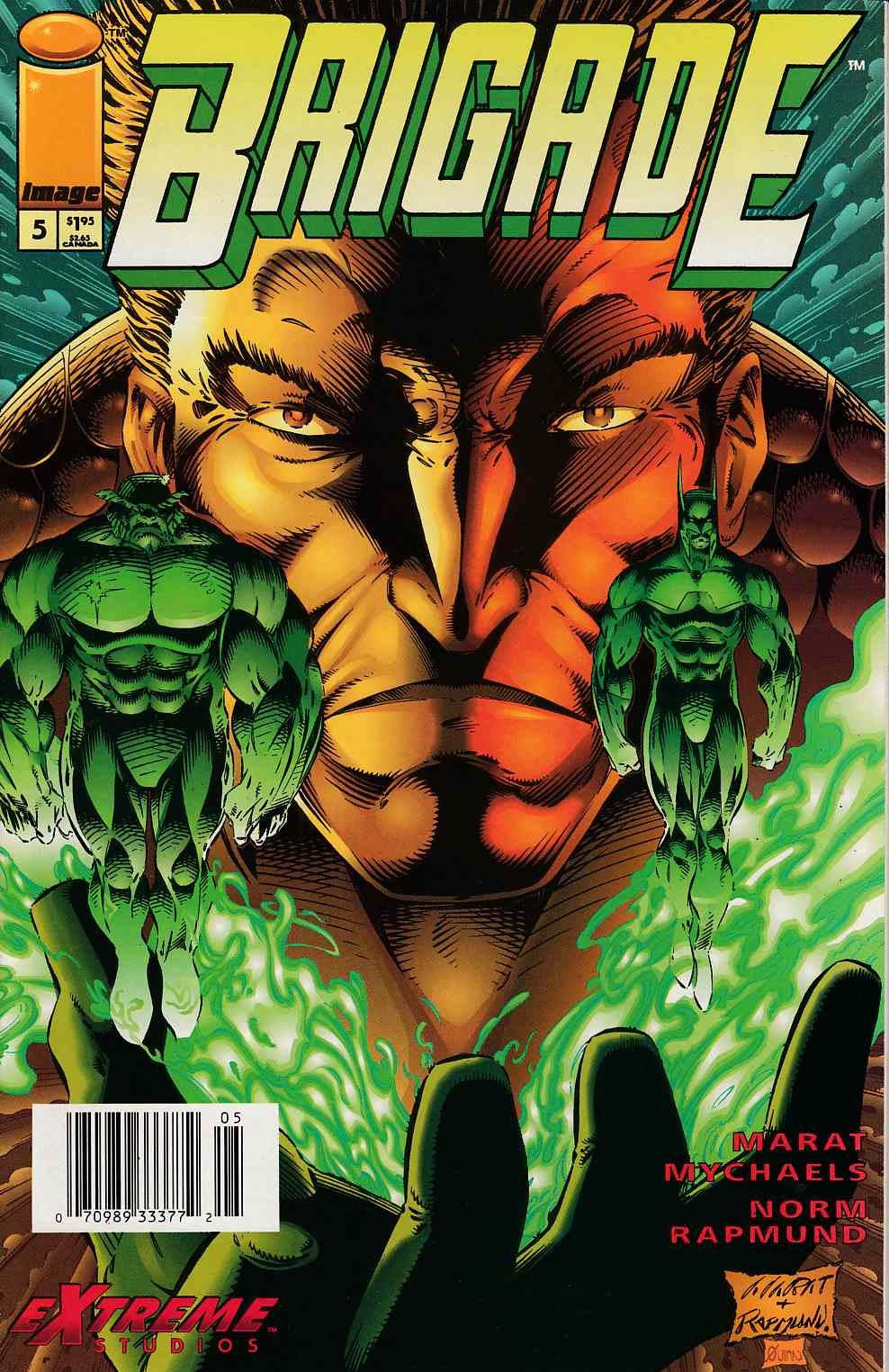 Brigade #5 Newsstand Edition Near Mint (9.4) [Image Comic] THUMBNAIL