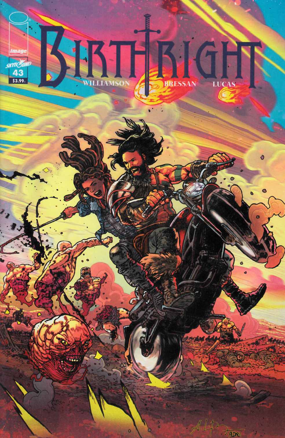 Birthright #43 Near Mint (9.4) [Image Comic] THUMBNAIL