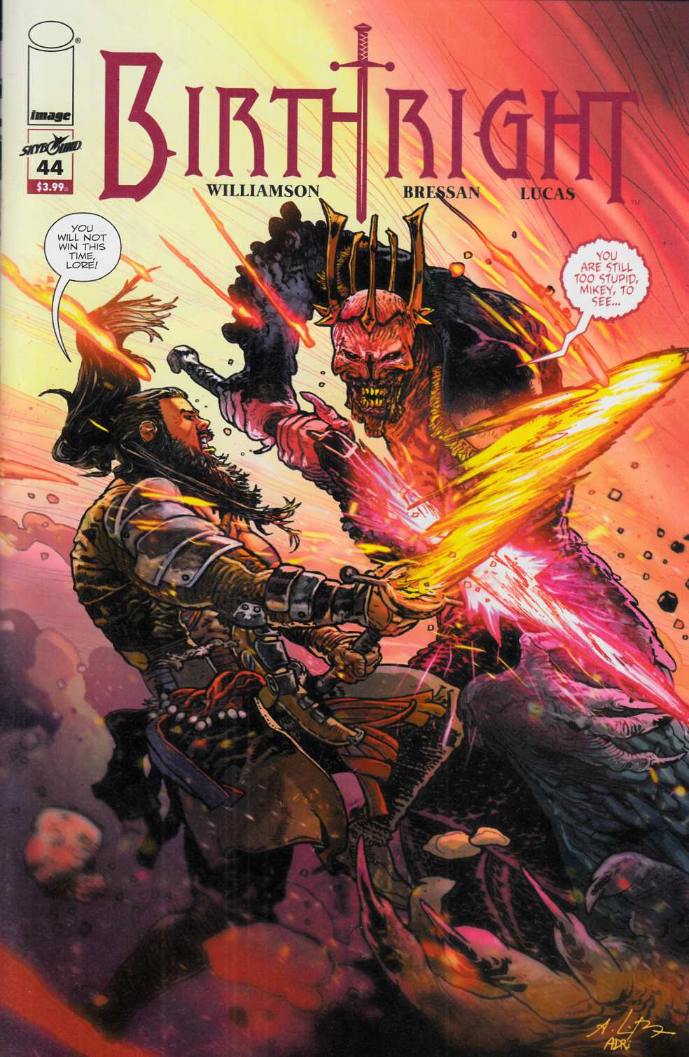 Birthright #44 Near Mint (9.4) [Image Comic] THUMBNAIL