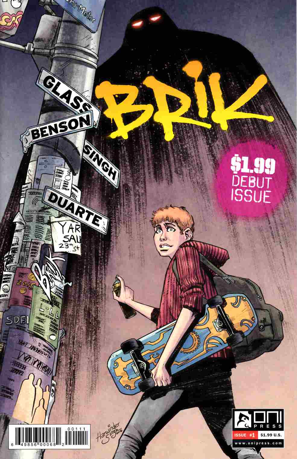Brik #1 [Oni Press Comic] THUMBNAIL