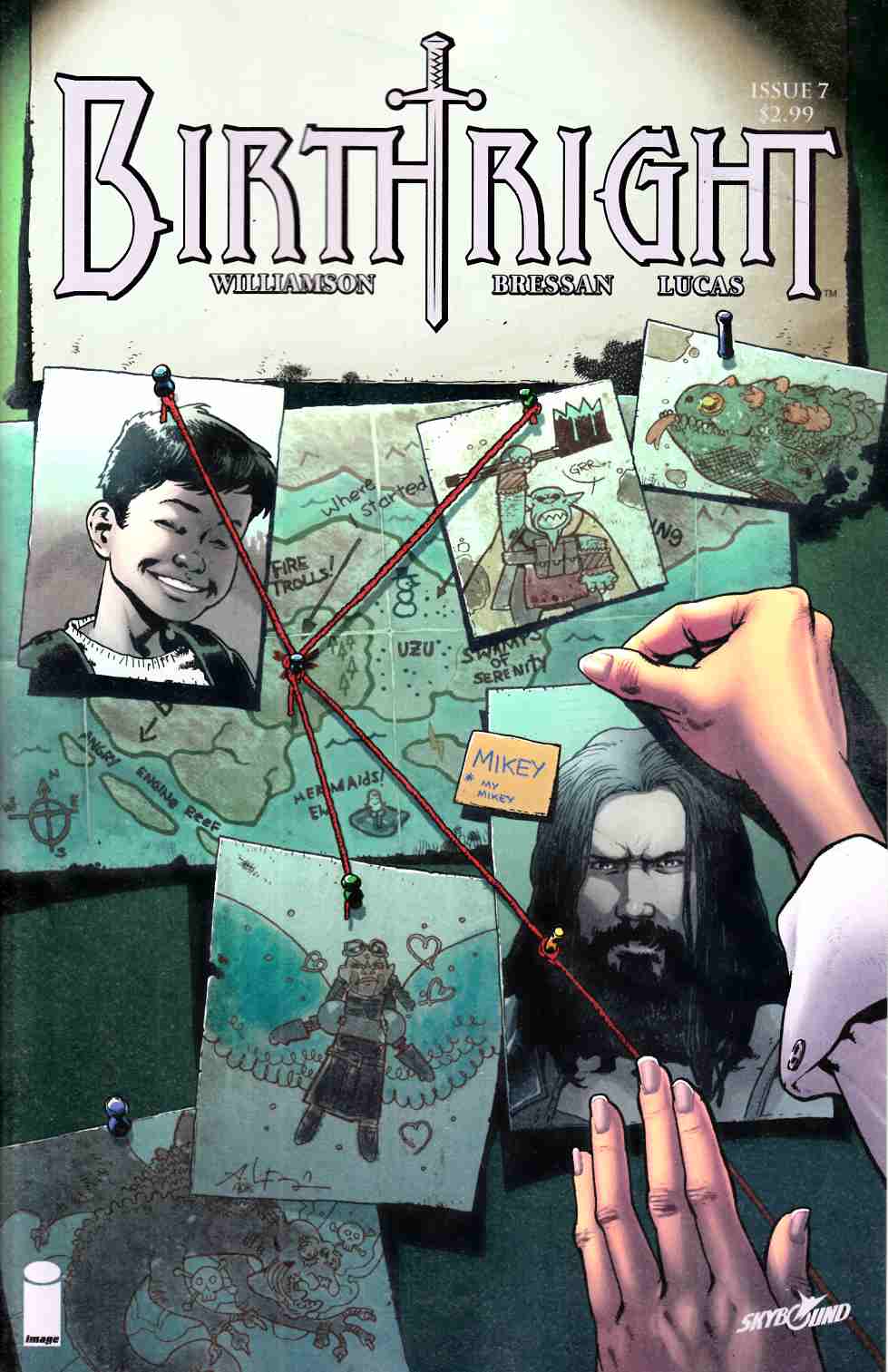 Birthright #7 Very Fine (8.0) [Image Comic] LARGE